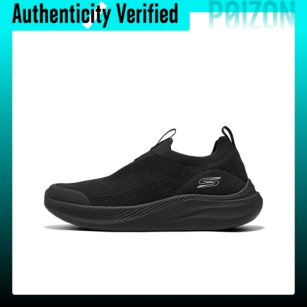 Men'S Shoes - スケッチャーズ BOB'S メンズ 通気性リバウンドウォーキングシューズ メンズ ブラック