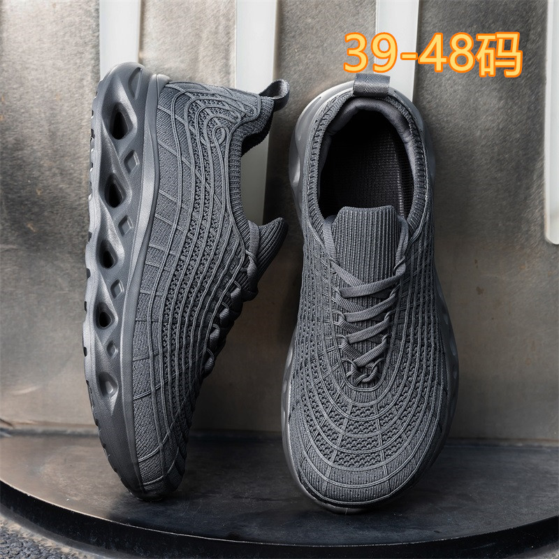 メンズプラスサイズワイドトゥボックスカジュアルスニーカー、ク - Wide Toe Box Running Sneakers のレビューと価格