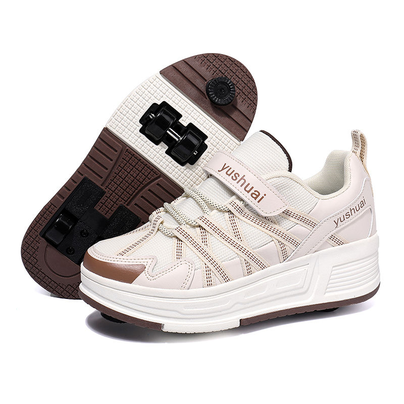 女の子と男の子向けの、4輪で自動的に格納される、目立たないデ - Sneakers のレビューと価格