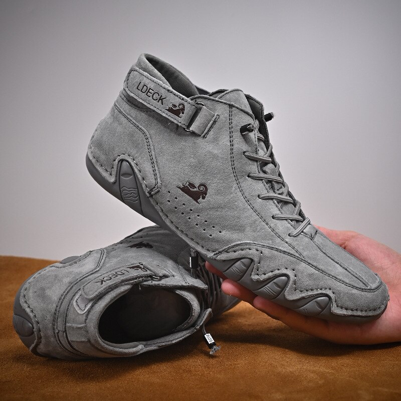 男性用防水ハイトップスニーカー,高級靴,冬,2023 - Waterproof Goretex Running Shoes のレビューと価格
