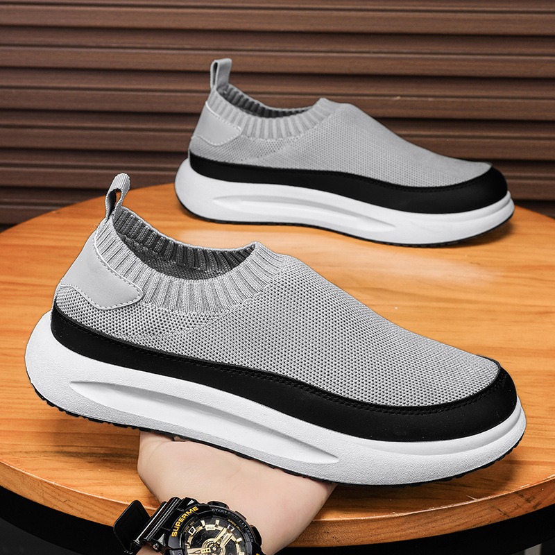 2025年新作 メンズシューズ 通気性メッシュ キャンバスシ - Breathable Mesh Athletic Shoes のレビューと価格